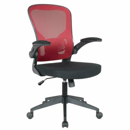 KD AMERICANA 17 in. -21 x 20 x 20 in. Newton Mesh Office Chair Red KD3035885